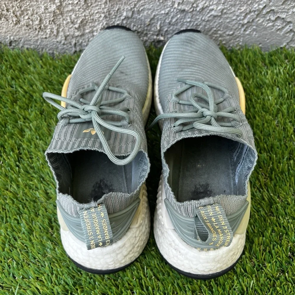 adidas Shoes Women Size 9 NMD_W1 sneakers Silver Green Acid Orange